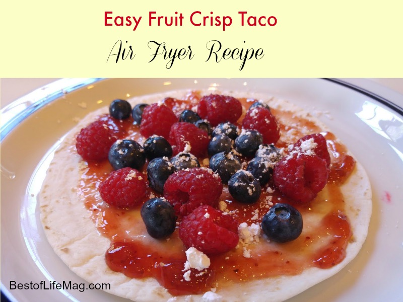 Easy Fruit Crisp Air Fryer Recipe The Best of Life® Magazine