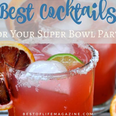 Paired with great food, these game day and Super Bowl party drinks and recipes will keep your party festive for everyone.