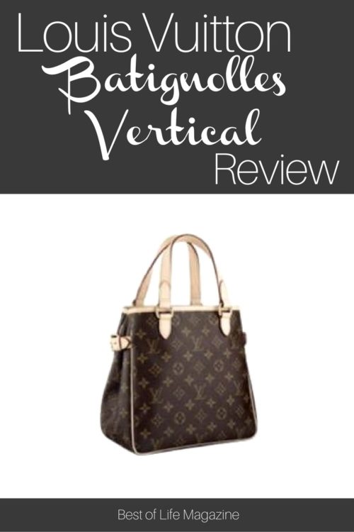Add a touch of everyday luxury to your handbag collection with the Louis Vuitton Batignolles Vertical handbag.