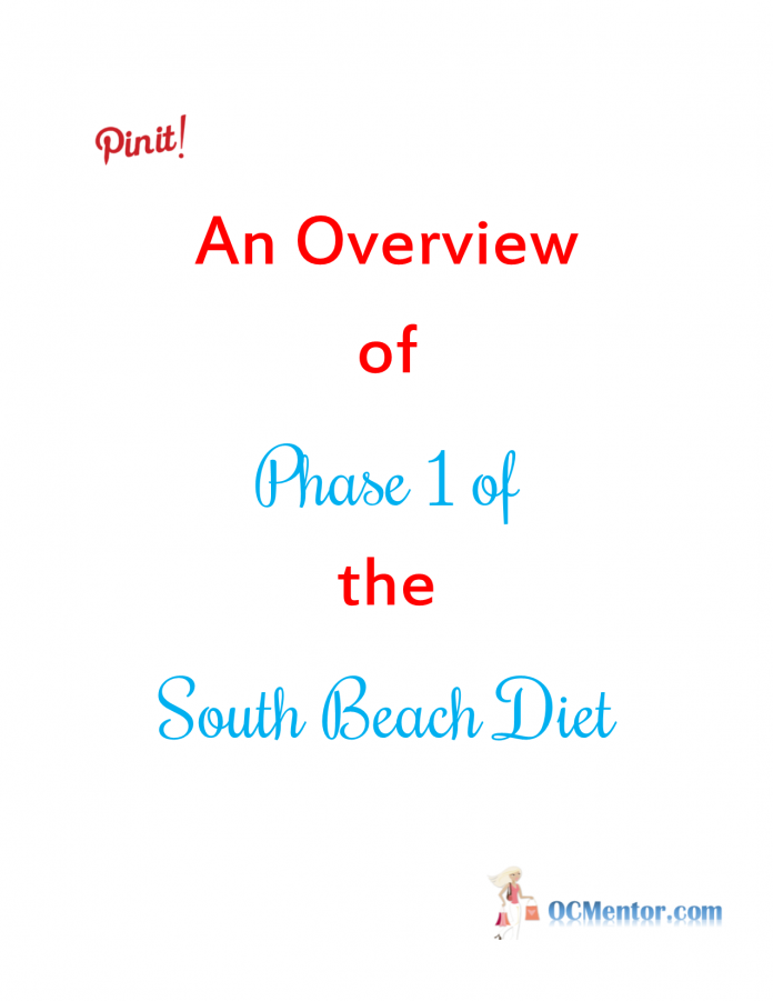 Surviving Phase One of South Beach Diet