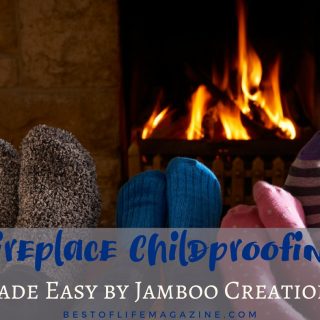 Keeping your babies and toddlers safe is so important. This is the best fireplace hearth childproofing we found!