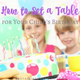 Decorating for a child's birthday party involves plenty of preparation. Here is how to set a table for your child's birthday party.