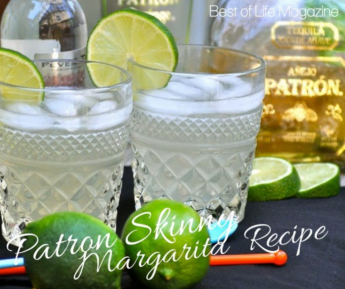 Patron Skinny Margarita Recipe {The Best Skinny Margarita} The Best