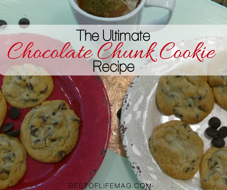 The Ultimate Chocolate Chunk Cookie Recipe