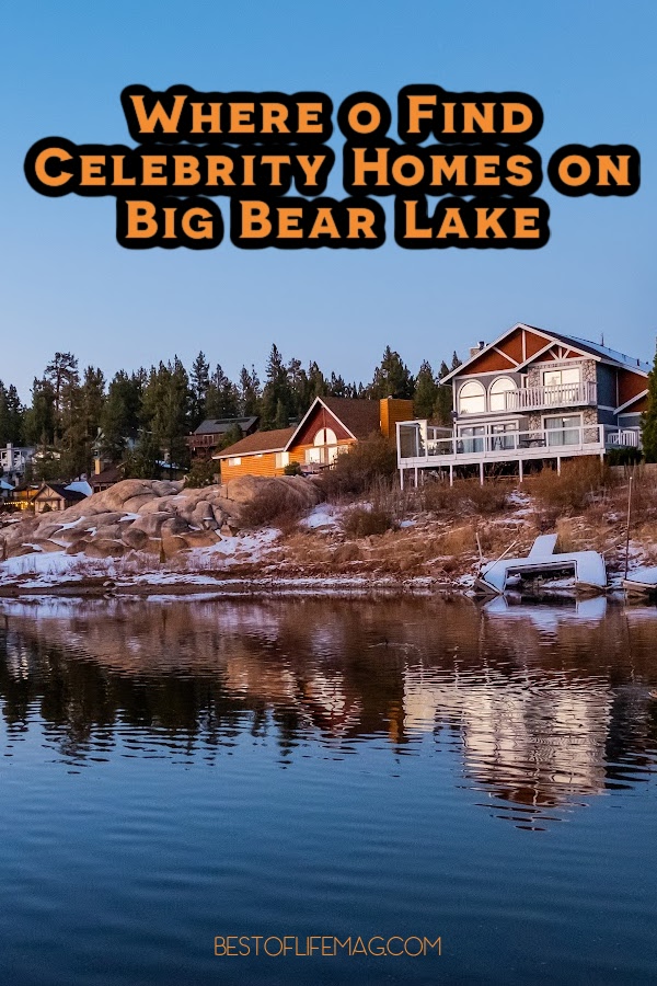 Here are some of the celebrity homes on Big Bear Lake that you will see on your interactive lake tour that are fun for all ages! via @amybarseghian