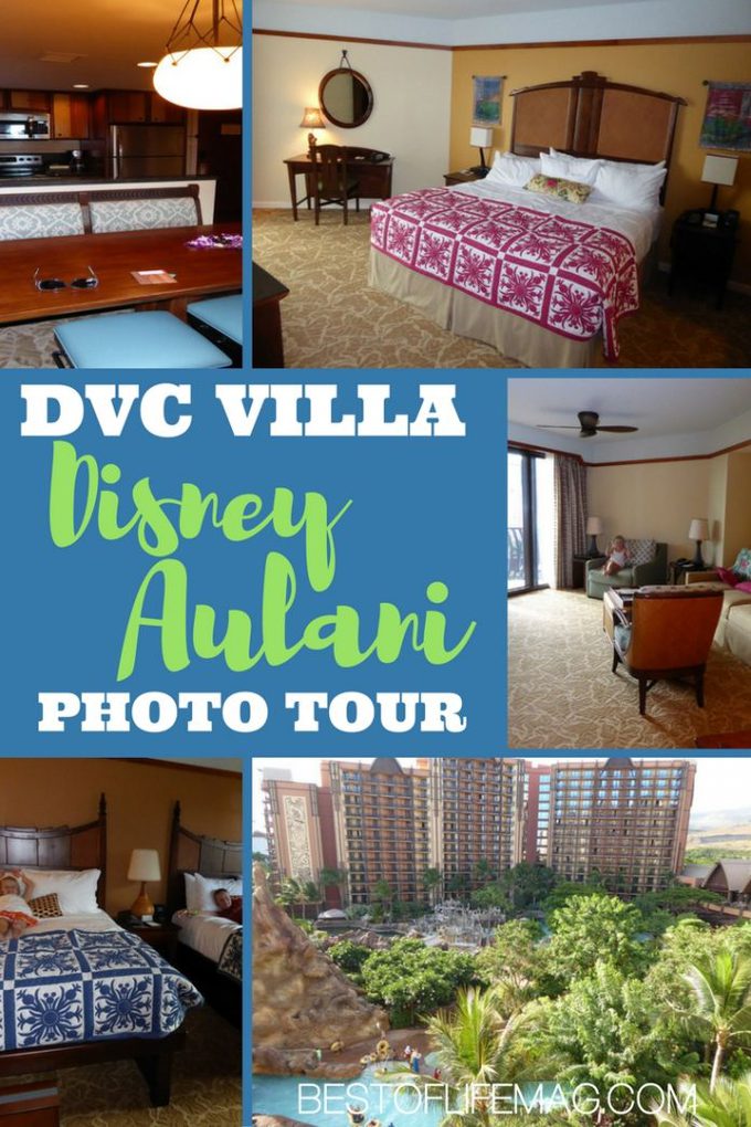 Disney aulani dvc 2 bedroom villa photo tour best of life magazine
