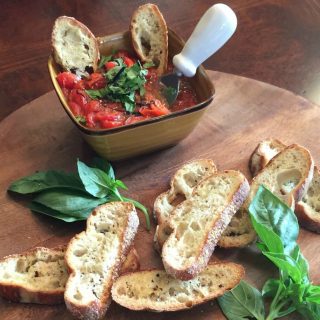 This versatile and easy bruschetta recipe always appears more impressive than it is! Plus, it makes for a fabulous appetizer and comes together in minutes.