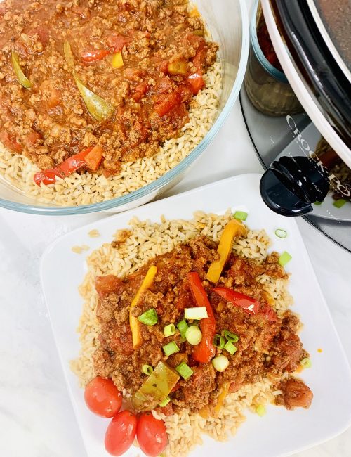 Slow Cooker Beef and Brown Rice Recipe Best of Life Magazine