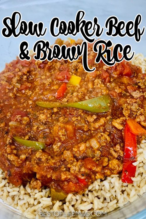 Slow Cooker Beef and Brown Rice Recipe The Best of Life® Magazine