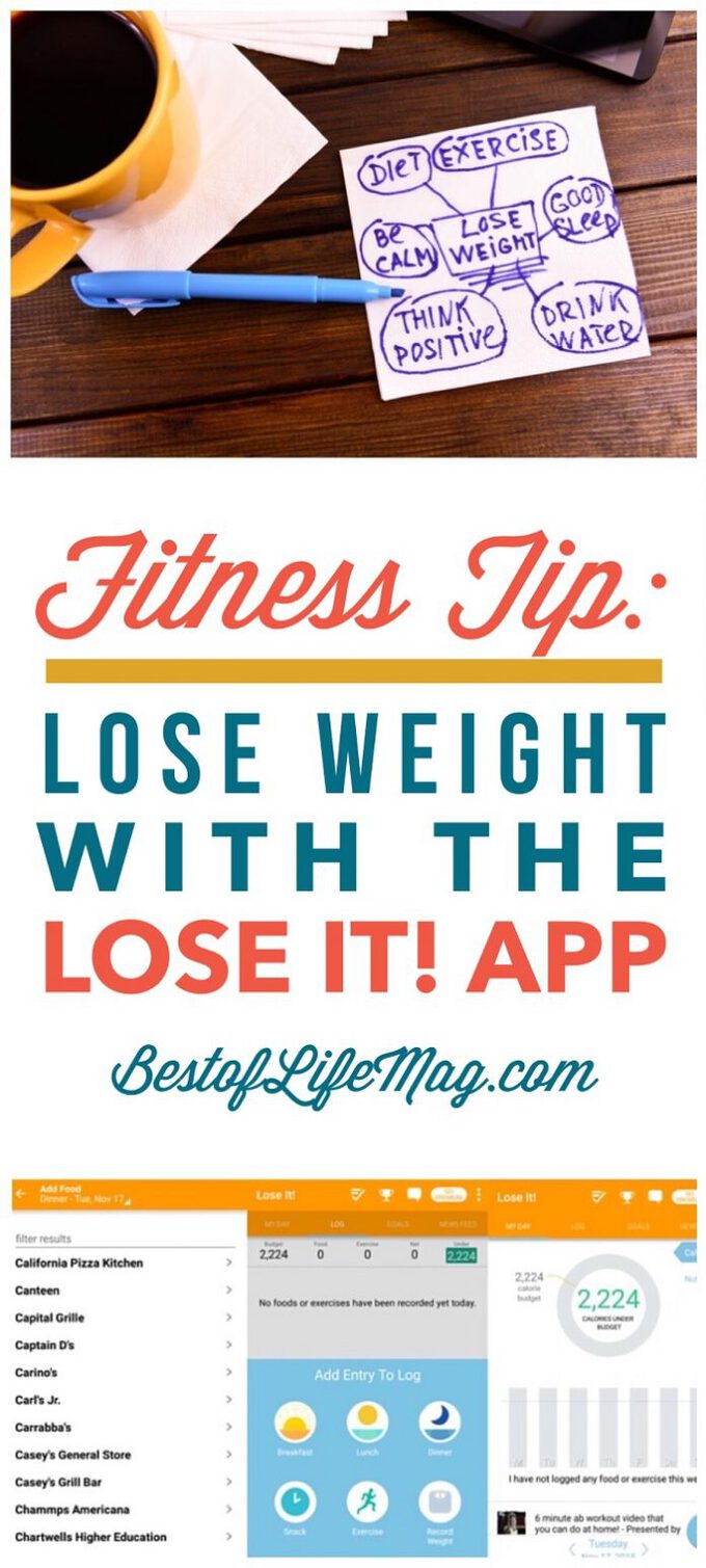 Lose It! App Review Lose Weight and Be Healthy Best of Life Magazine