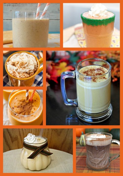 Pumpkin drinks for kids that are perfect for fall and Halloween parties and kids love making them on their own! Fall Recipes | Halloween Drinks | Fall Recipes for Kids | Recipes for Kids | Pumpkin Recipes | Halloween Recipes | Things to do with Kids