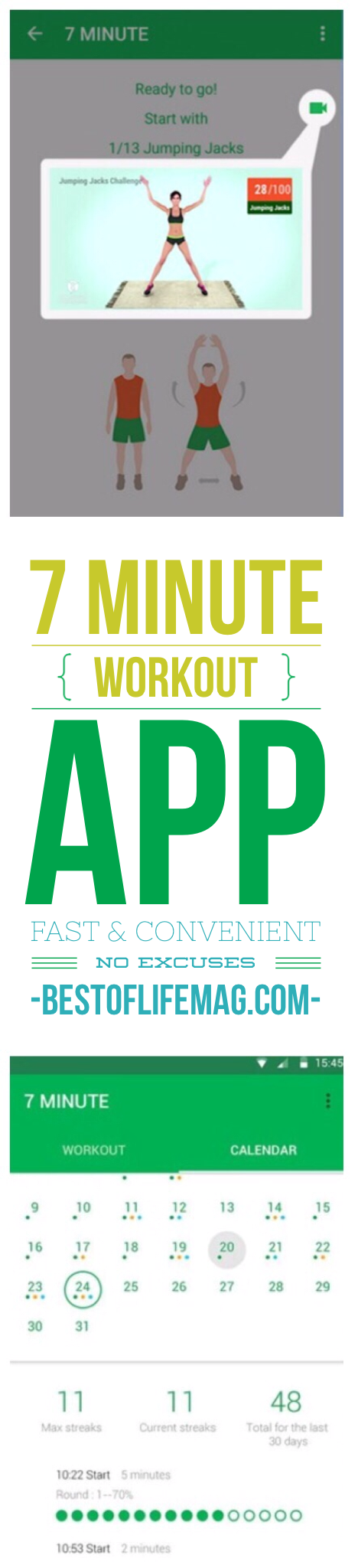 7 Minute Workout Fitness App Review - The Best of Life ...