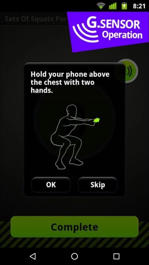 Lift your booty with the Squats Workout app that can help you monitor your calories, stay motivated, and tone that body once and for all!