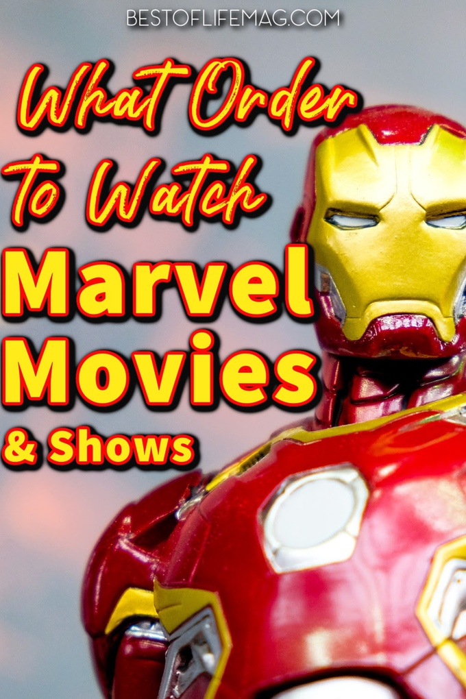 How to Watch Marvel Movies and TV Shows in Order