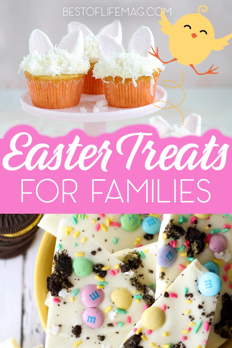 Making homemade Easter treats is a great way to spend time together as a family and enjoy the flavors of springtime. Easter Recipes for Kids | Easter Recipes for Families | Snacks for Easter | Homemade Chocolate Bunnies | Easter basket Ideas | Easter Foods | Spring Foods and Side Dishes #easter #recipes