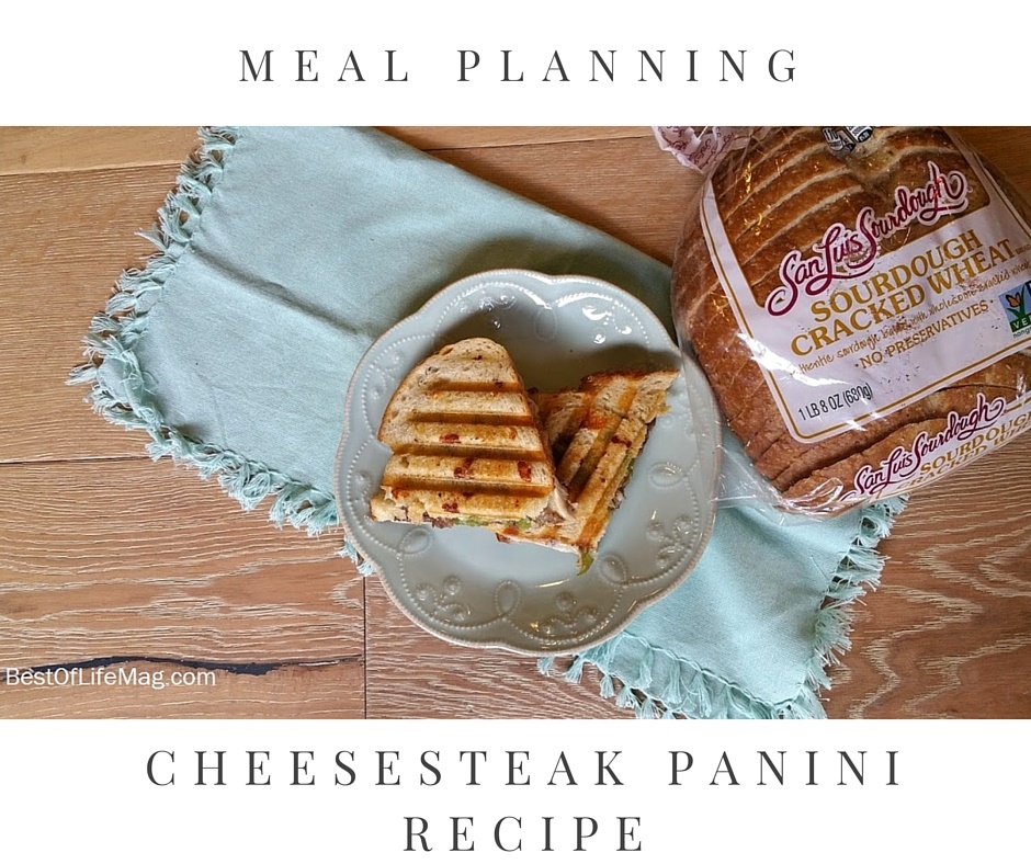 Cheesesteak Panini Recipe