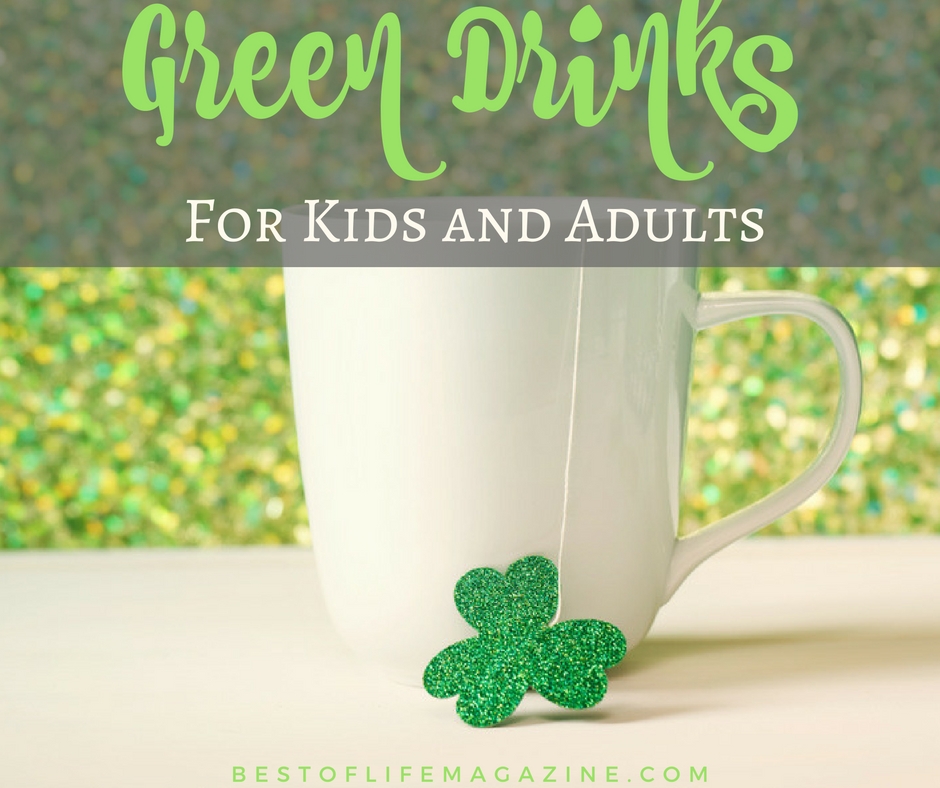 Green Drinks For Kids and Adults {25+ Recipes}