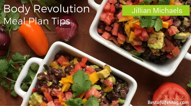 Jillian Michaels Body Revolution Meal Plan Tips