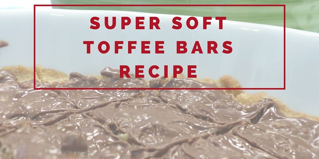 Super Soft Toffee Bars Recipe