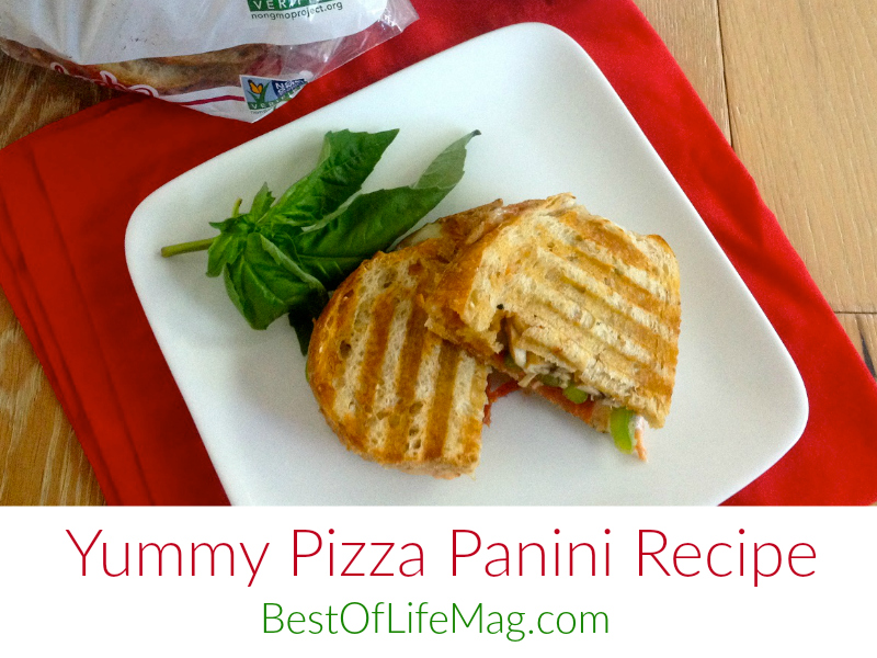 Yummy Pizza Panini Recipe