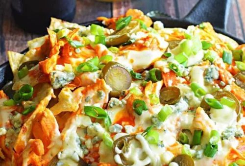 Cinco de Mayo Foods Buffalo Chicken Nachos