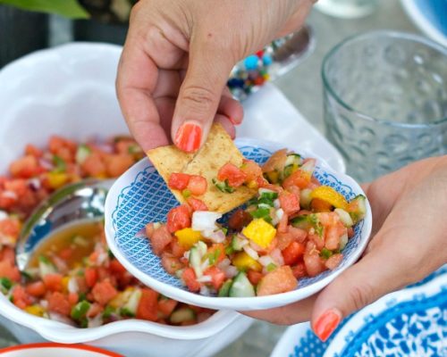 Cinco de Mayo Foods Watermelon Salsa
