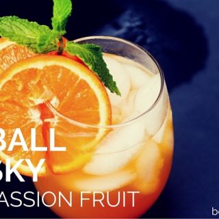 Fireball Whisky Cocktail with Passion Fruit Recipe