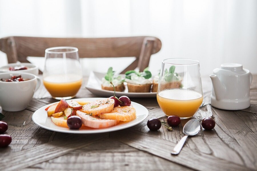 Jillian Michaels Breakfast Ideas Close Up of a Healthy Breakfast on a Kitchen Table