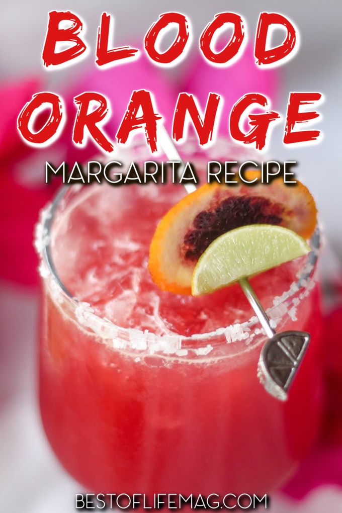 Our blood orange margarita recipe is refreshing, without being too sweet. The bright color displays beautifully for entertaining friends, too! Frozen Orange Margarita | Skinny Orange Margarita | Orange Citrus Margarita | Mandarin Orange Margarita | Classic Margarita Recipe | Fruity Cocktail Recipe | Cocktail Recipes with Blood Oranges #margarita #orange
