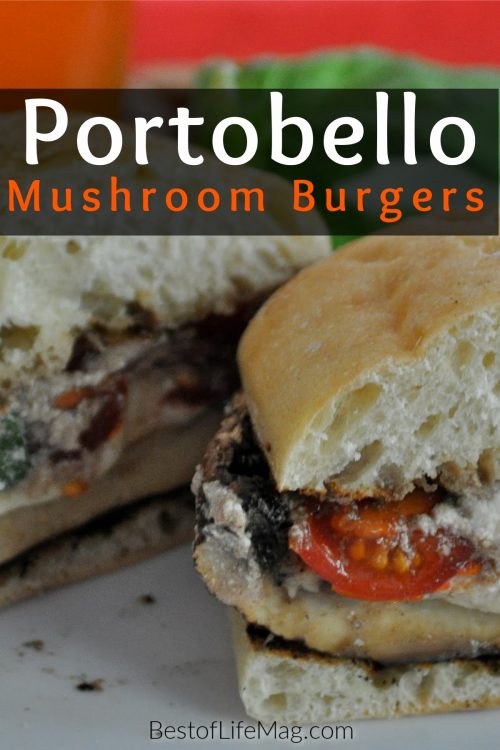 Portobello Mushroom Burger Recipe - Best of Life Magazine