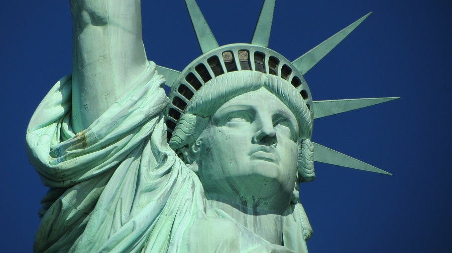 Patriotic Dessert Recipes Close Up of the Statue of Liberty