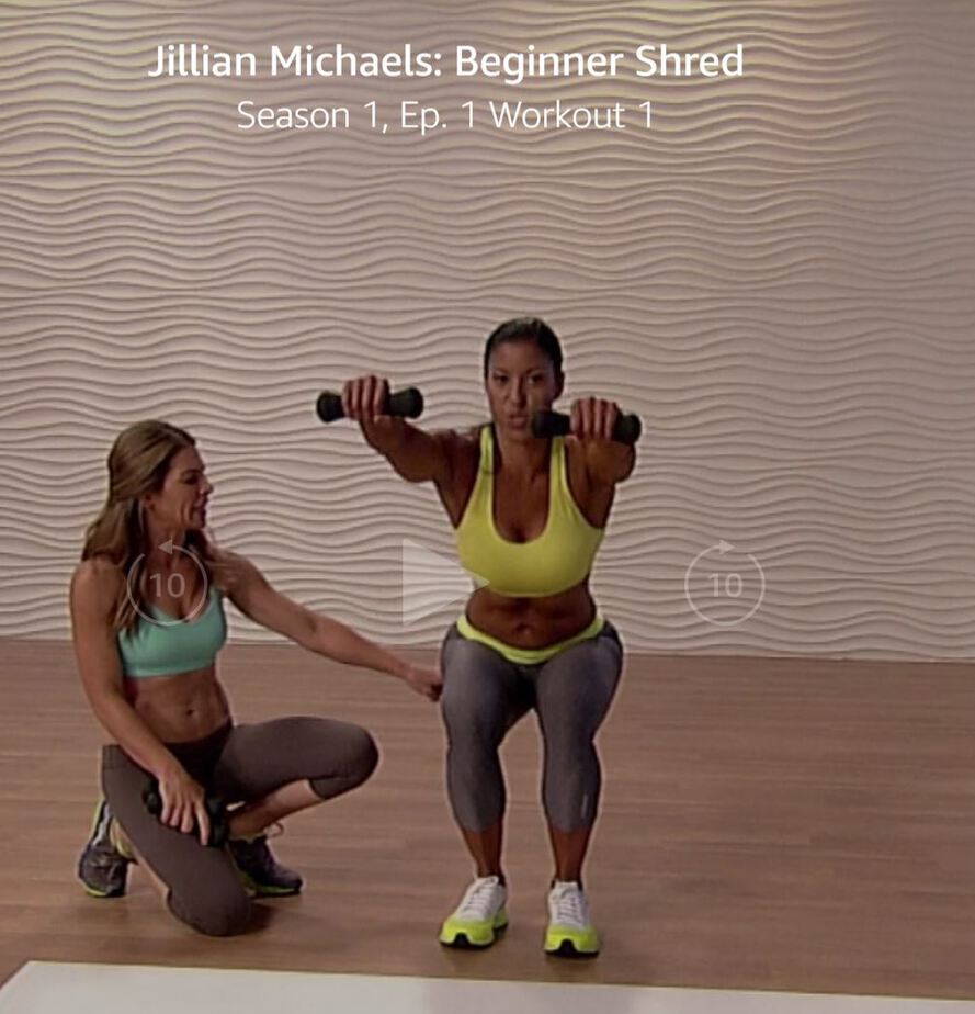 Jillian michaels beginner online shred 1