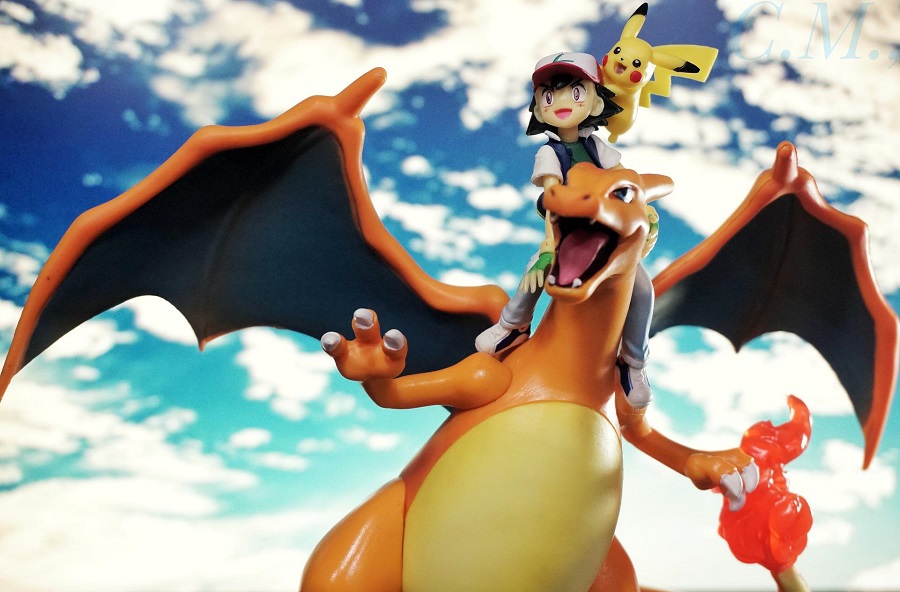 Pokemon Cake Ideas Ash and Pikachu Riding a Charizard