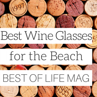 Heading to the beach doesn't mean leaving your favorite wine at home. With these awesome wine glasses for the beach you can travel with your favorite vino!