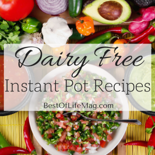 The Instant Pot is a great way to create tons of different recipes in no time! These dairy free instant pot recipes are delicious while honoring dietary restrictions or food allergies. Dairy Free Recipes | Instant Pot Recipes | No Dairy Recipes | Easy Food Allergy Recipes | Instant Pot Food Allergy Recipes | Best Instant Pot Recipes on Pinterest