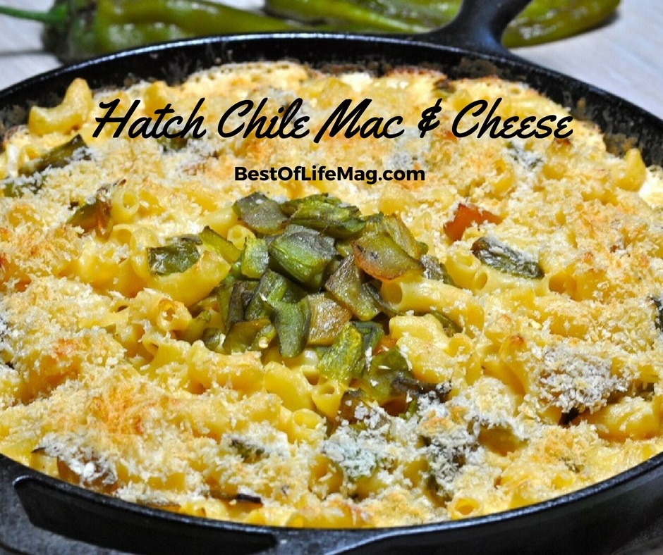 This Hatch chile mac and cheese recipe adds a subtle kick without overpowering the creamy mac and cheese that everyone loves!