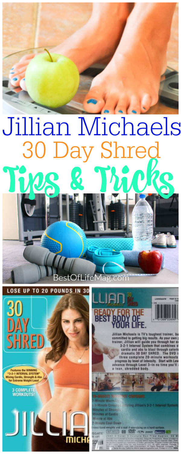 Jillian Michaels 30 Day Shred is a great plan that really works. These tips will help you make the most of your 30 Day Shred workouts! via @amybarseghian