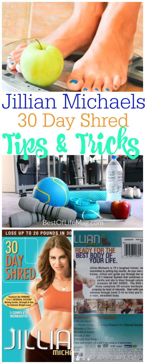 Jillian Michaels 30 Day Shred Workout Tips The Best Of Life® Magazine 