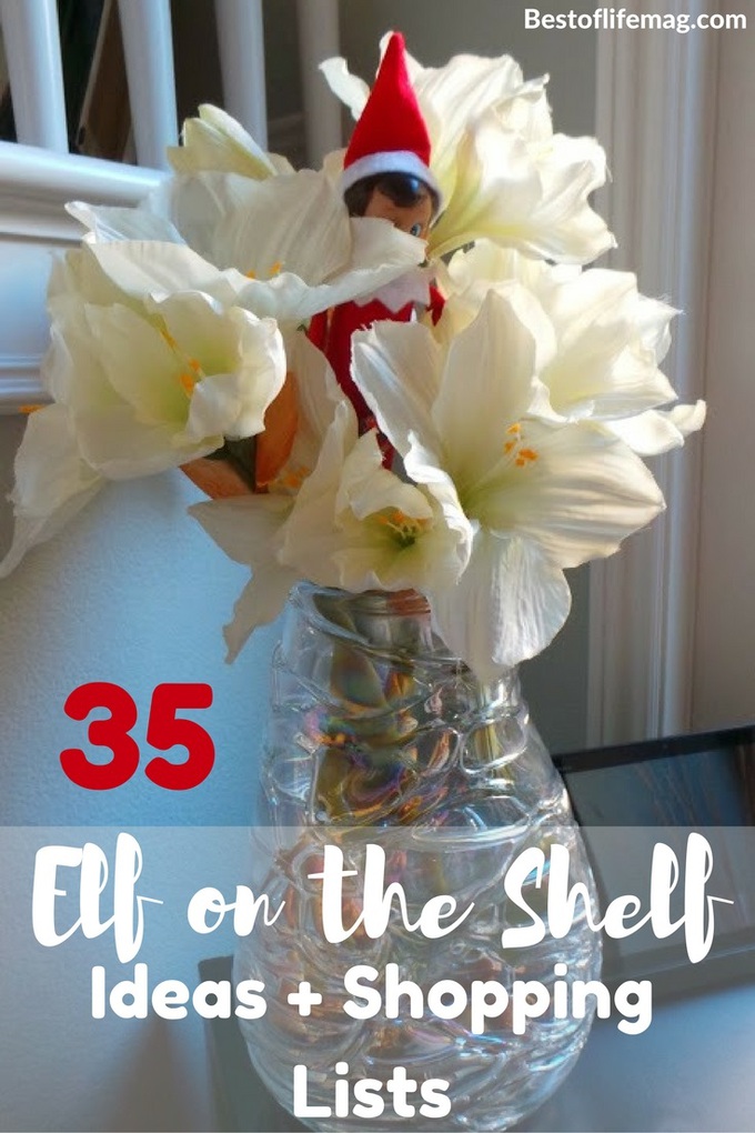 Find everything you need for Elf on the Shelf including a complete Elf on the Shelf shopping list and over one month of Elf on the Shelf ideas! Elf on a Shelf | Elf Ideas | Best Elf on the Shelf Ideas | How to Introduce the Elf on the Shelf | Funny Elf on the Shelf Ideas 