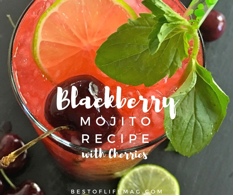Cherry Blackberry Mojito Recipe