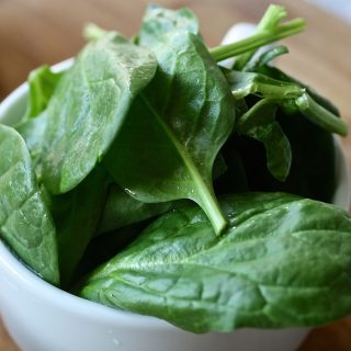 Jillian Michaels Dinner Recipes Close Up of a Small Bowl of Spinach