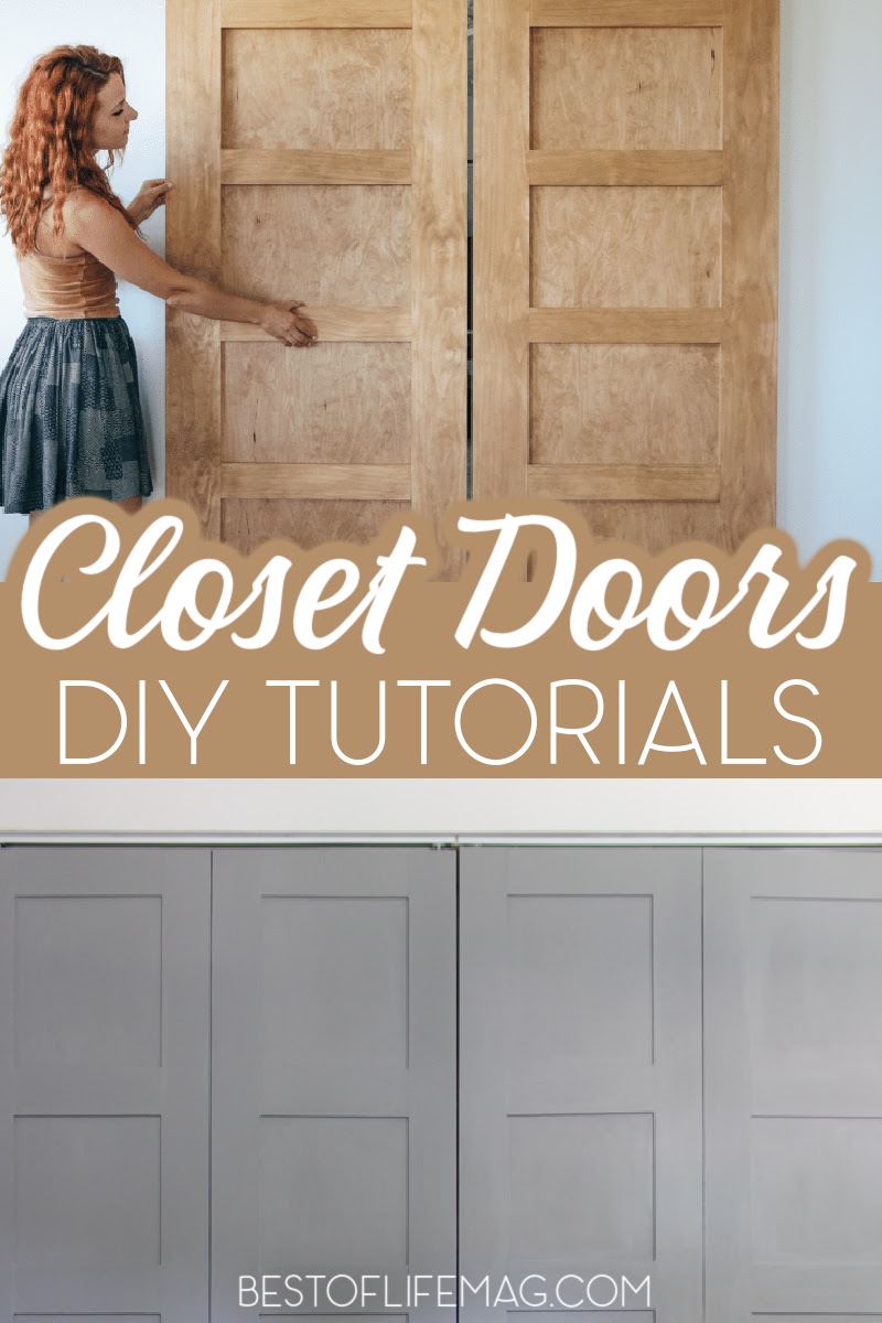 A good closet doors DIY tutorial with photos can make a huge difference in a bedroom makeover project. DIY Projects | DIY Home Projects | Home Renovation Ideas | Bedroom Makeover Ideas | Remodel Tips | Bedroom Remodel Ideas via @amybarseghian