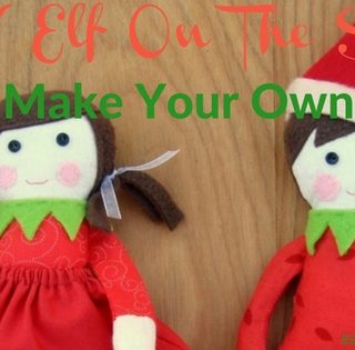 Break out the scissors and cloth to make your own DIY Elf on The Shelf this holiday season. DIY Elf Ideas | Elf on the Shelf Ideas | How to Make an Elf on the Shelf | Elf on the Shelf DIY | Elf on the Shelf Easy