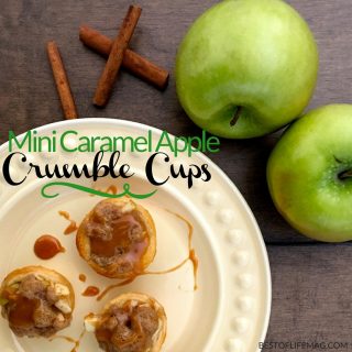 Mini Apple Crumble Cups are so easy to make and they're delicious! They'll be your go-to dessert option for parties, weeknight desserts, and family events. What is an Apple Crumble | How to Make an Apple Crumble | Healthy Apple Crumble Recipe | Basic Apple Crumble Recipe | How to Bake with Apples | How to Bake an Apple