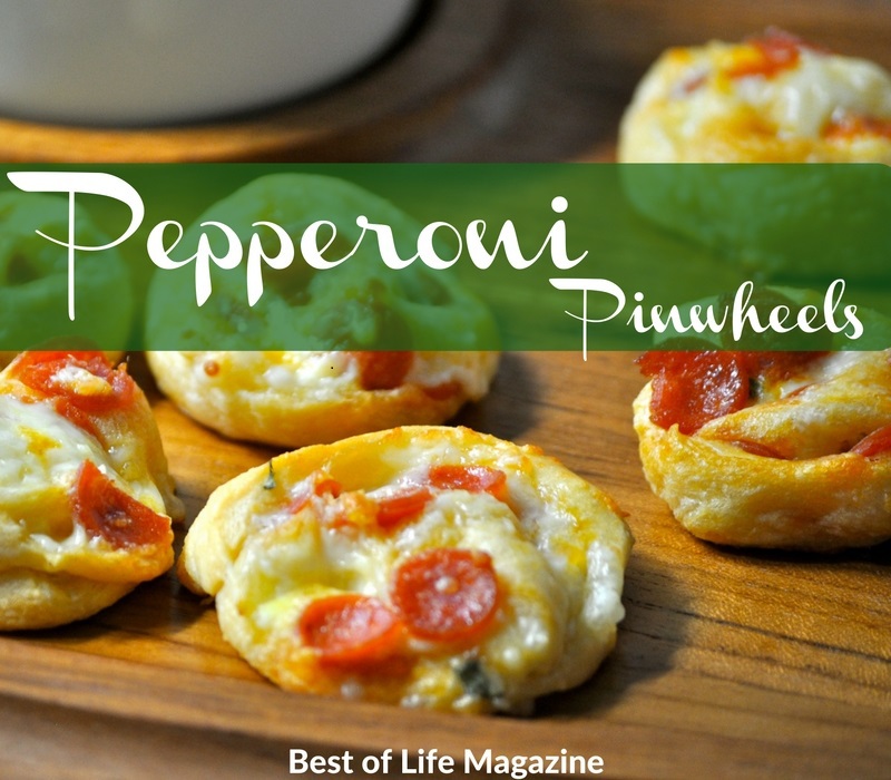 Pepperoni Pinwheels Recipe | Pepperoni Pastry Puffs
