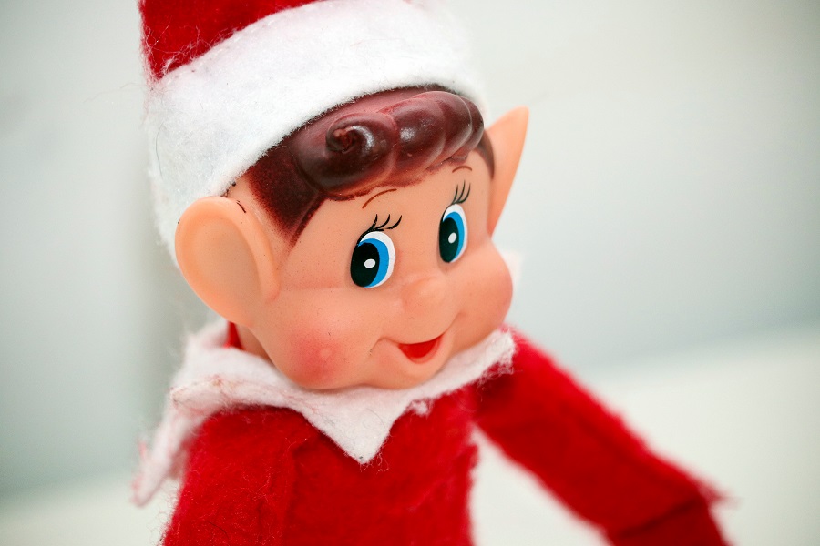 DIY Elf on The Shelf Clothes Close Up of an Elf