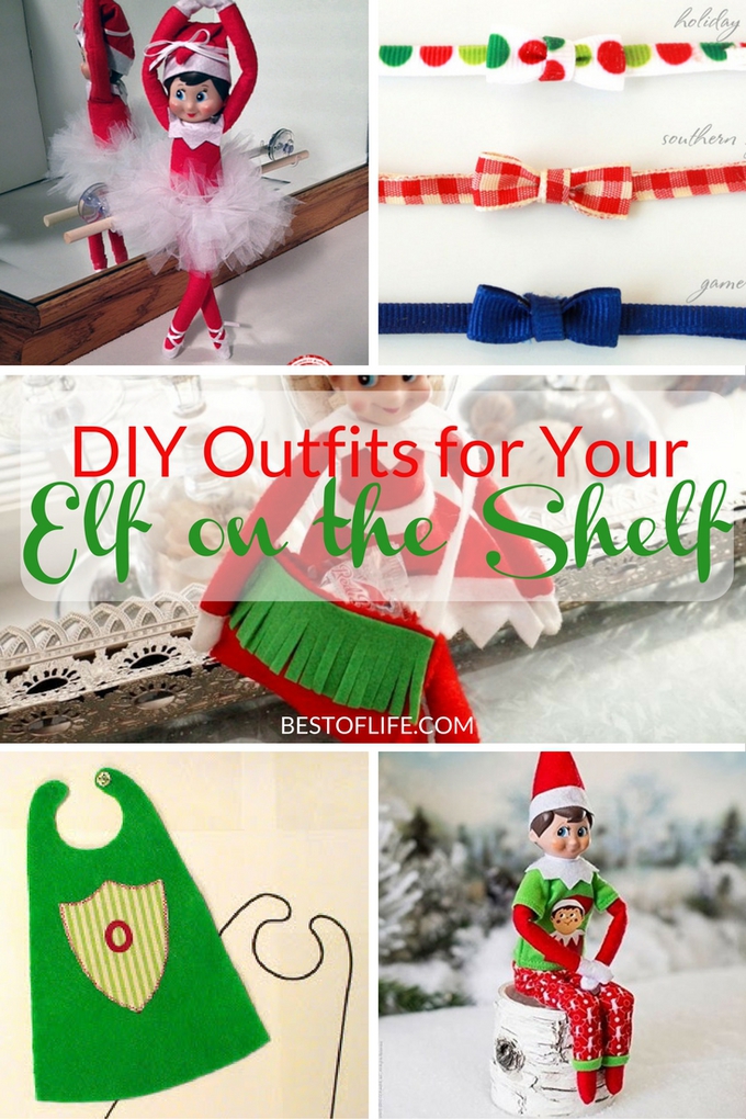 Easy Printable Diy Elf On The Shelf Clothes Pattern