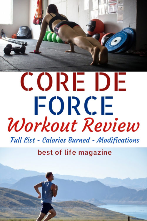Core De Force Review Calories Burned and Does it Work