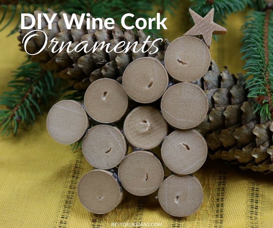 DIY Wine Cork Ornament | DIY Holiday Gift Idea