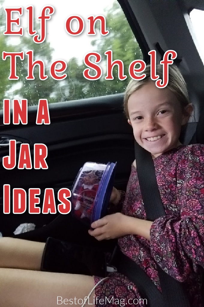 Letting your child spend a day with Elf on the Shelf in a jar will easily become the most memorable Elf on the Shelf idea ever. Things to do with Elf on a Shelf | Elf on the Shelf Ideas for Kids Easy | Elf on the Shelf Jar Funny Ideas | Elf on the Shelf Hilarious #elfontheshelf 